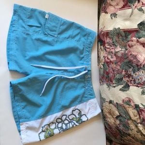 Oxide Junior sky blue swim shorts